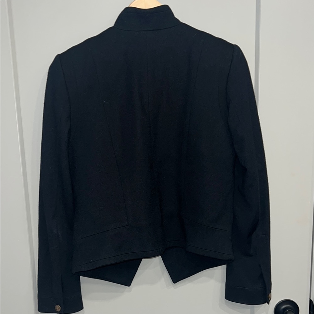 rag & bone Women's Black Double-Breasted Jacket size 6 - Picture 4 of 7